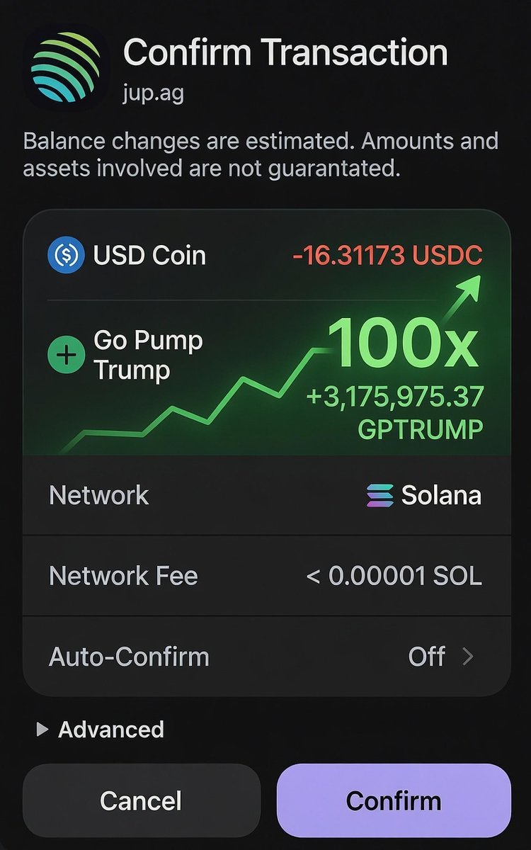 GoPumpTrump's tweet photo. $10 to $1,000βanything is possible in crypto.
Community comes first! $GPTRUMP ππ₯
LK, RT, SUBSCRUBE!
π https://t.co/S0eaaCjkEn
#Solana #KingMEMEs #Airdrop #100x #memecoin #memecoin1000x #gptrump https://t.co/fh0CrxVDnd