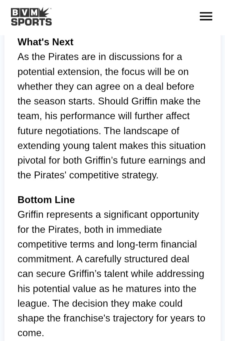 K_G_1_8's tweet photo. @MLBONFOX 🤔If Wander Franco was worth $180 million💰 Konnor Griffin is worth $300💸Keep him happy Pittsburgh Pirates😏Skene's &amp; Griffin are the building blocks of a world series appearance👊#MLB #TeamControl vs #FairCompensation https://t.co/9yvHaD9MMA