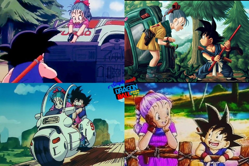 40 years ago Goku and Bulma met in the animated version of Dragon Ball; the whole story begins with their meeting. My heart is so full❤️