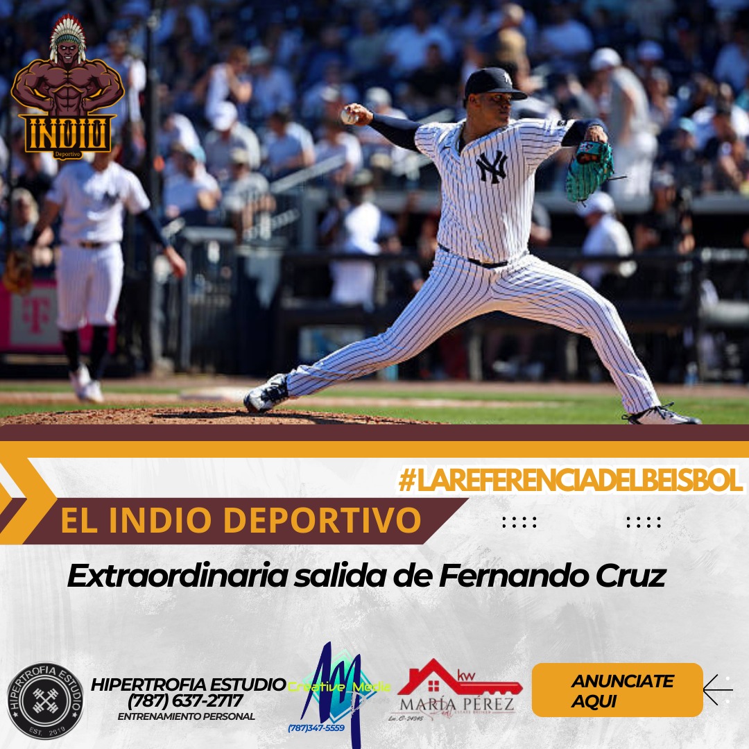 El_Indio_DPVO's tweet photo. Extraordinaria salida de Fernando Cruz.

Fernando Cruz tuvo una salida impresionante, dónde lanzó una entrada, dónde ponchó a los 3 bateadores que enfrentó.

#losnuestros 🇵🇷
#MLB https://t.co/xjj06MAYK7