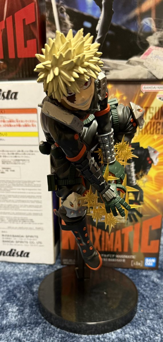 MAXIMATIC 爆豪勝己 プライズフィギュア 沼ったけどこれ見ちゃったら