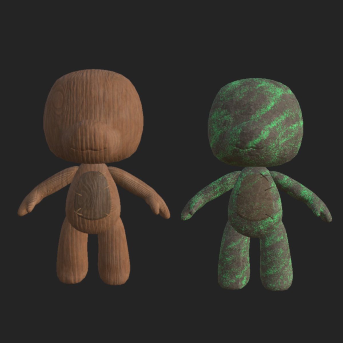 gearlock80's tweet photo. here is a collection of skin textures that were made for #restitched. 
#gamedev #SubstancePainter https://t.co/CvNQkSJ4hj