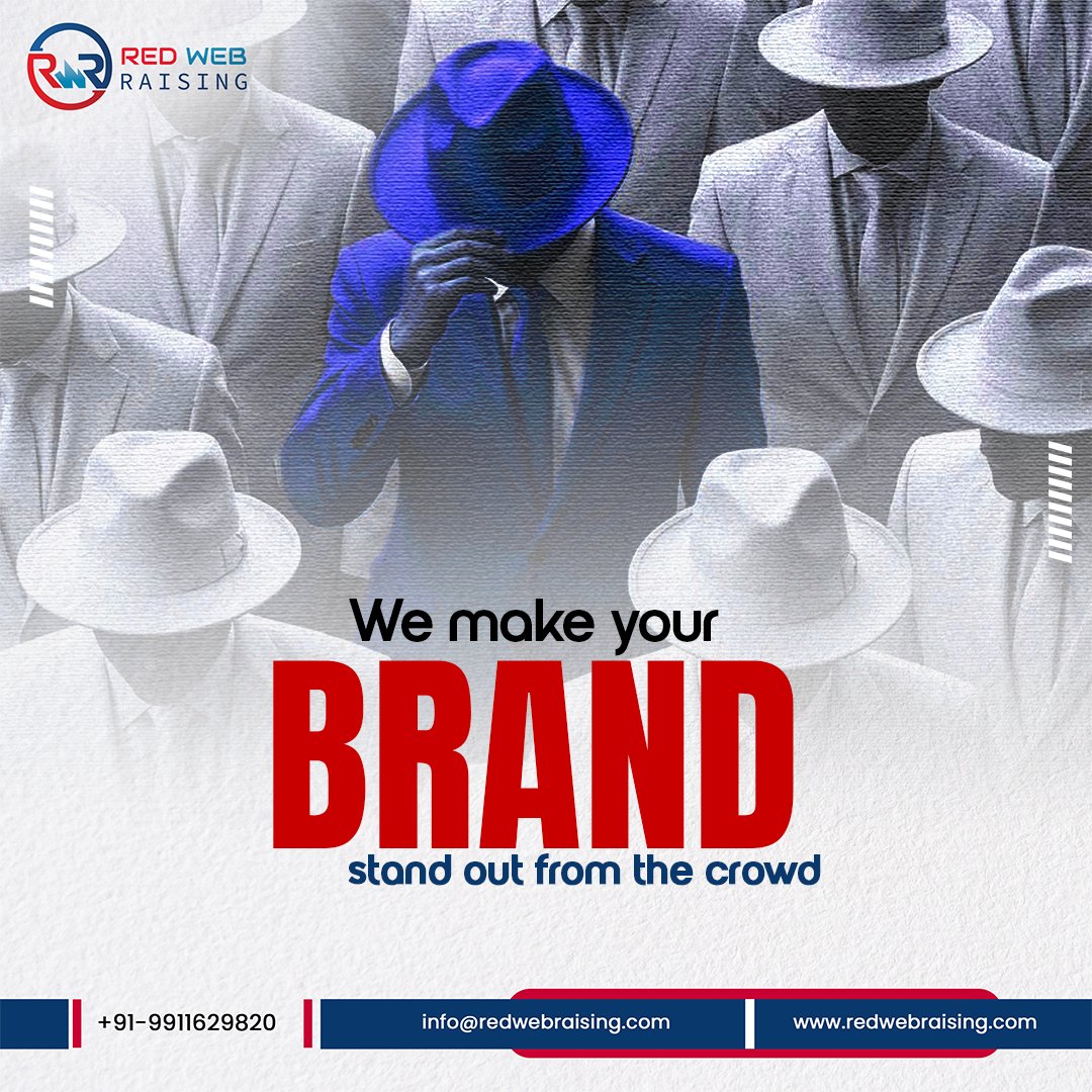 redwebraising's tweet image. 🔥 Engaging Social Media Caption

💡 Strategic Branding
🌐 Website Development
📈 Lead Generation
🎯 Digital Marketing
🎥 Video Production

📞 +91-9911629820
📧 info@redwebraising.com
🌐 redwebraising.com
#RedWebRaising #BrandingAgency #DigitalMarketingExperts
