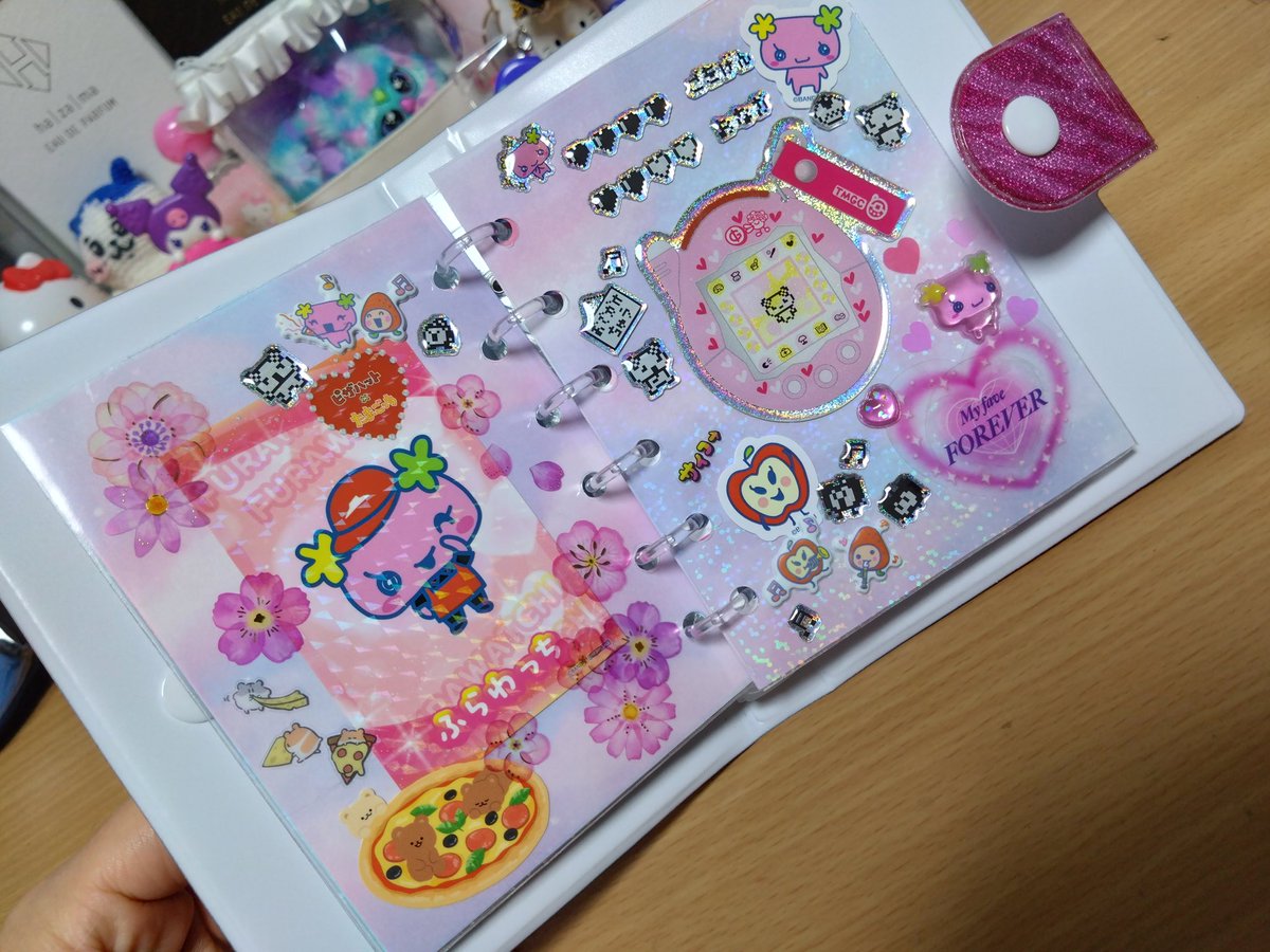 わーい🌸🌸 ふらわっちページ可愛すぎ🤦‍♀️♡ 私も色でまとめたいと