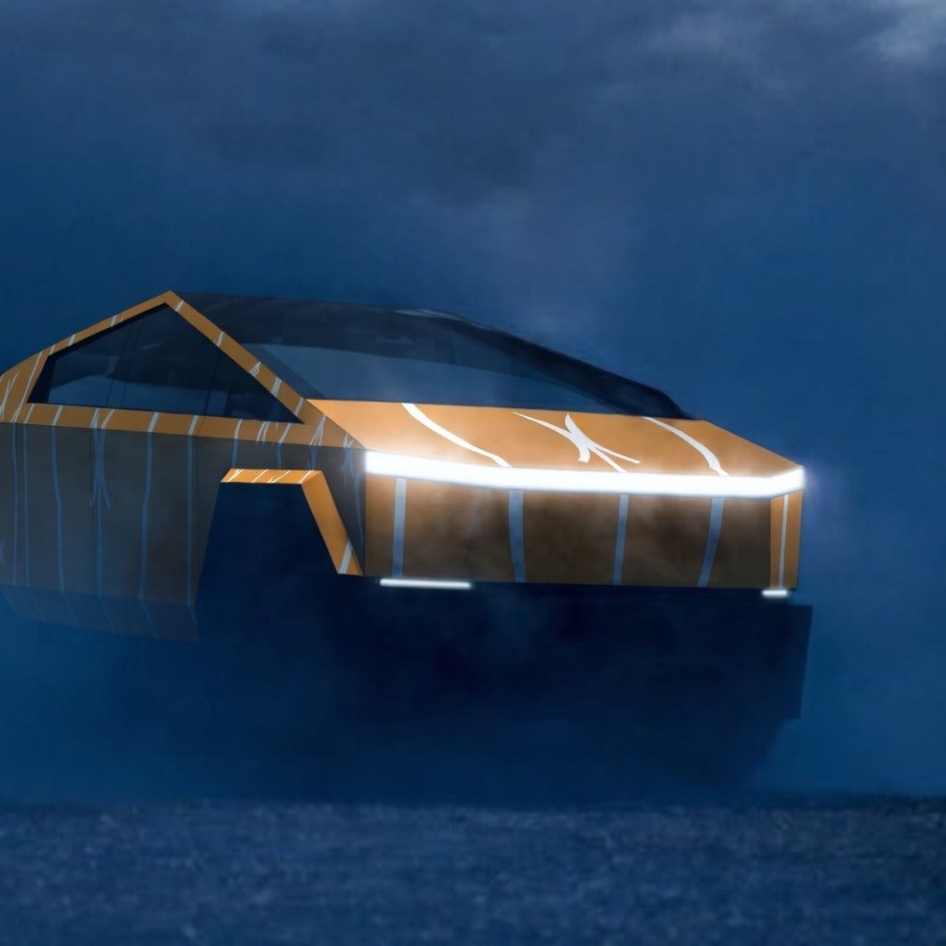 Hey <a href="/MBeallX/">Matt Beall</a> we need a $Buttcoin wrapped cybertruck added to our arsenal