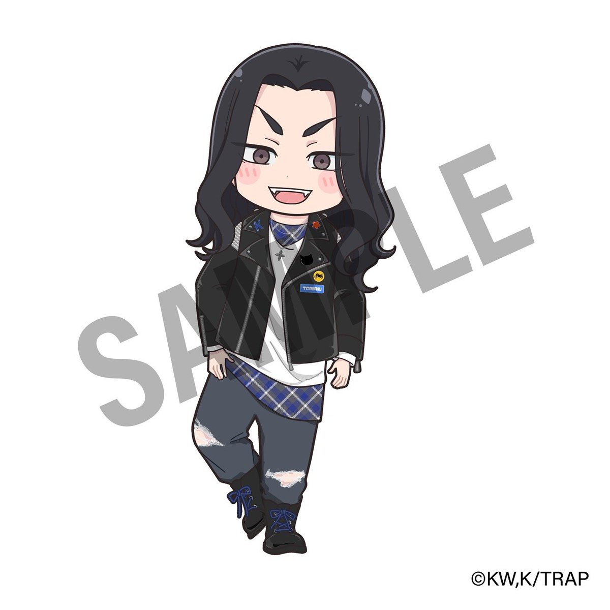 ミニキャラ】 続いてのご紹介は場地圭介！ ピンバッジ、缶バッジをつけ