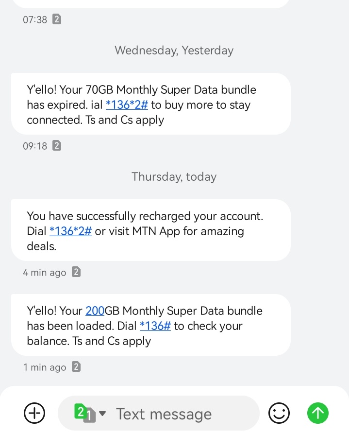 imwesleySA's tweet photo. @EFFSouthAfrica The data victory you've been celebrating is yet to be effective or ngiyanyelwa la 27 gig uhambile manje @MTNza https://t.co/SBPD6Hep6o