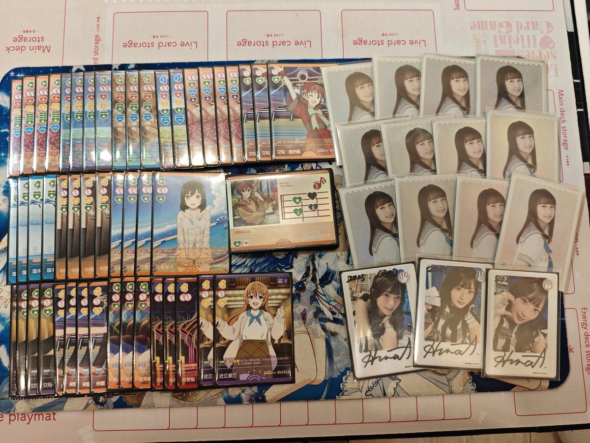 ラブカ ラブカ1年目の主なデッキ ① ランジュ 初期デッキ ②