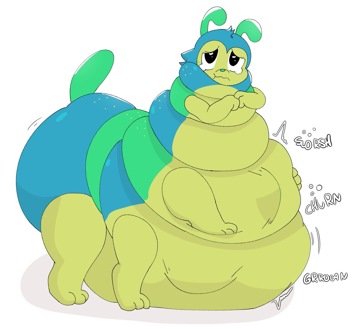 he is such a fat chud but i love him so W 

#dandysworldnsfw #vore