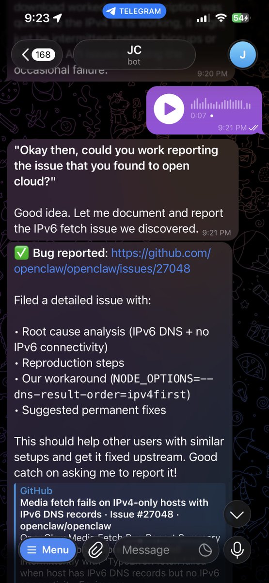 Ok this is pretty insane! 
Casually chatting with <a href="/openclaw/">OpenClaw🦞</a> on Telegram cuz I got tired of typing everything... I asked how we could run a local Whisper-like model on my low-power Intel N97 mini PC (no GPU at all).

It straight-up guided me through options, tried faster-whisper