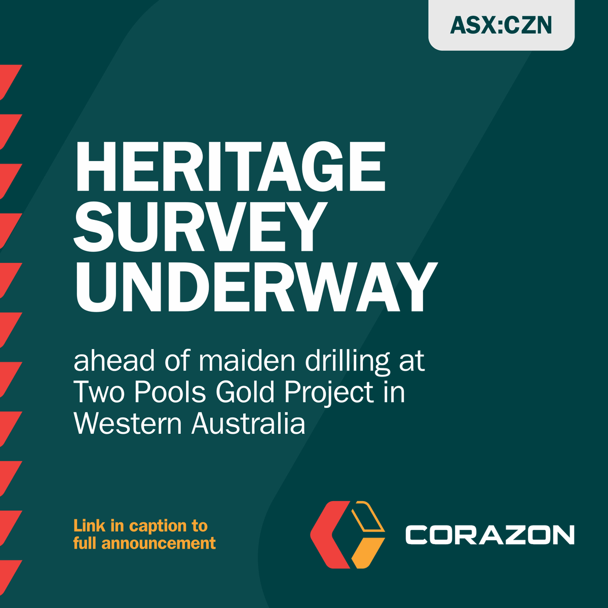 Corazon Mining Limited tweet media