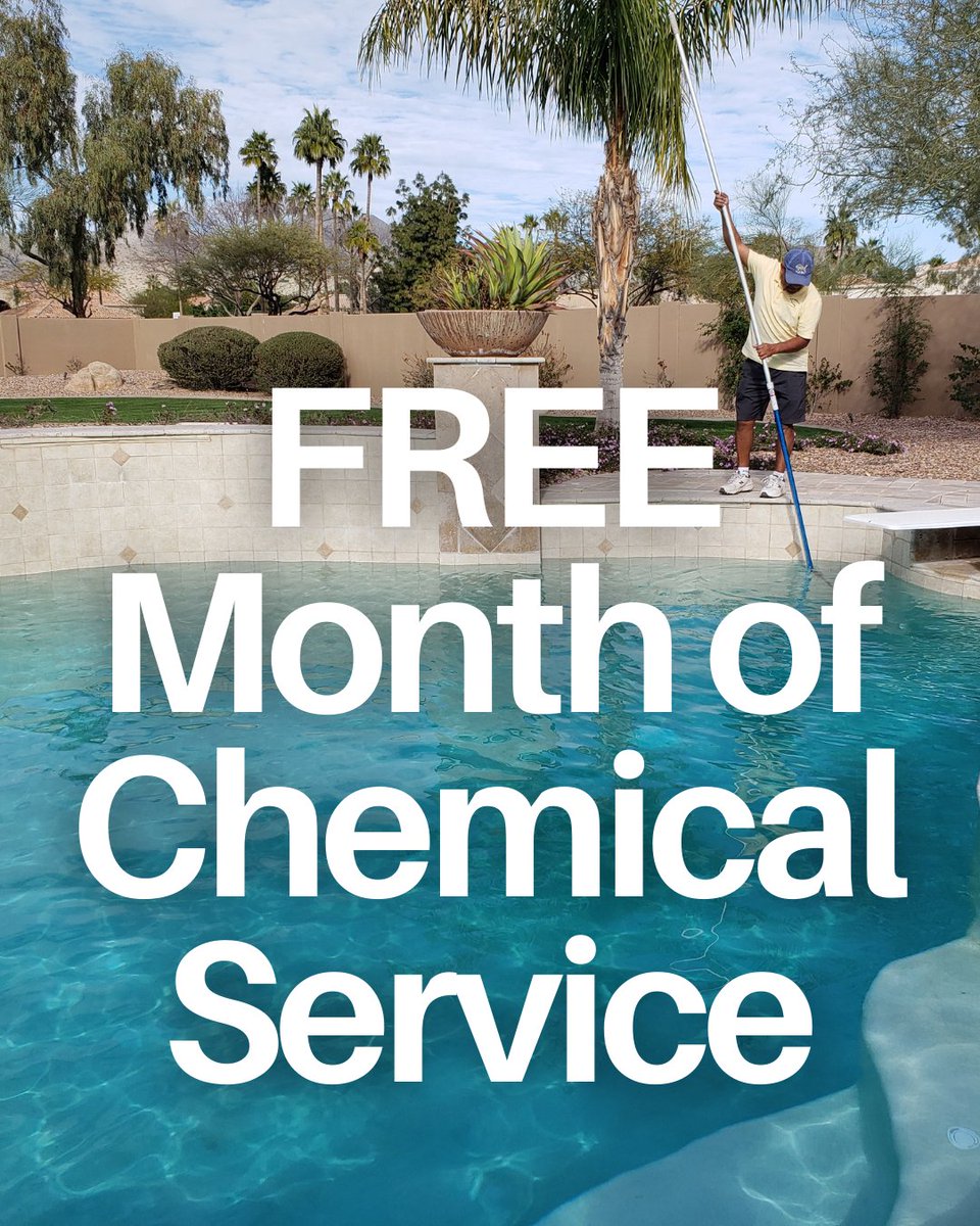BlueWaterPoolCo's tweet photo. Want a month of free service? 💸 Refer a neighbor to Blue Water and we’ll handle the hard work. As a thank you, we’ll credit your account for a full month of free chemical service!

Referral details: https://t.co/GkqqW6x2Xj #PoolLife https://t.co/04AL4R7McF