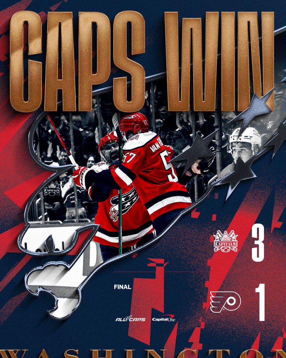 BIG DUB OUT OF THE BREAK

#CapsFlyers | #ALLCAPS
