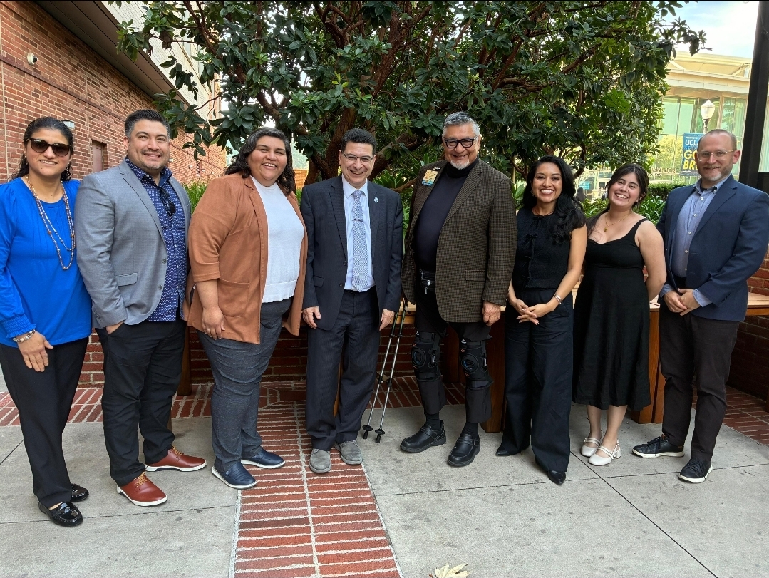 UC_AlianzaMX's tweet photo. Today, our Faculty Director Rodolfo Torres @UcrRed, and Associate Directors Andrea Galván and Aaron Melaas, participated in the 2026 HSRI Visioning Forum @UCLA. 

The convening advanced HSRI Strategic Goal #4: leading research and knowledge production centering Latinx experiences https://t.co/ihtXo9lgPs
