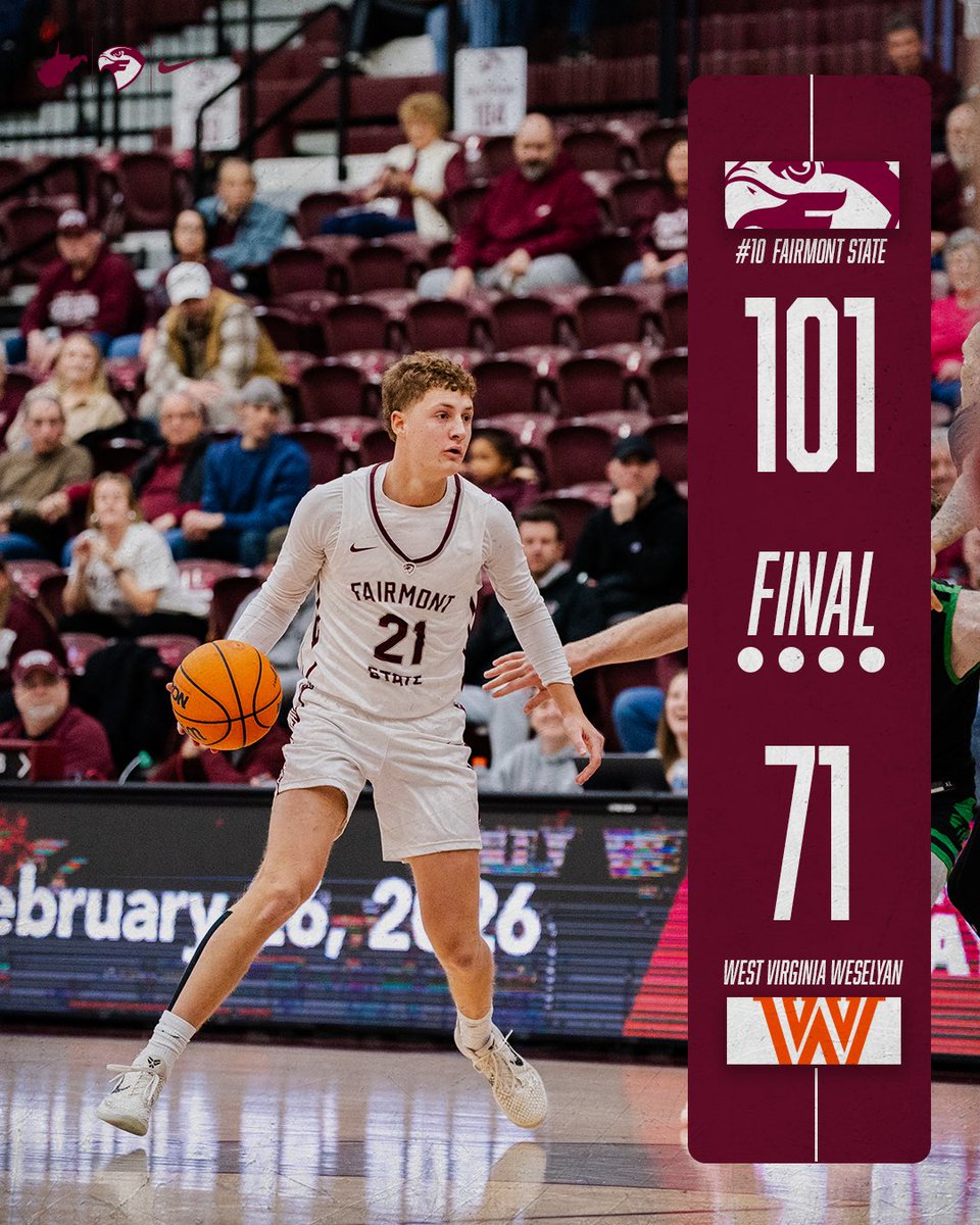 Fairmont State Athletics tweet media