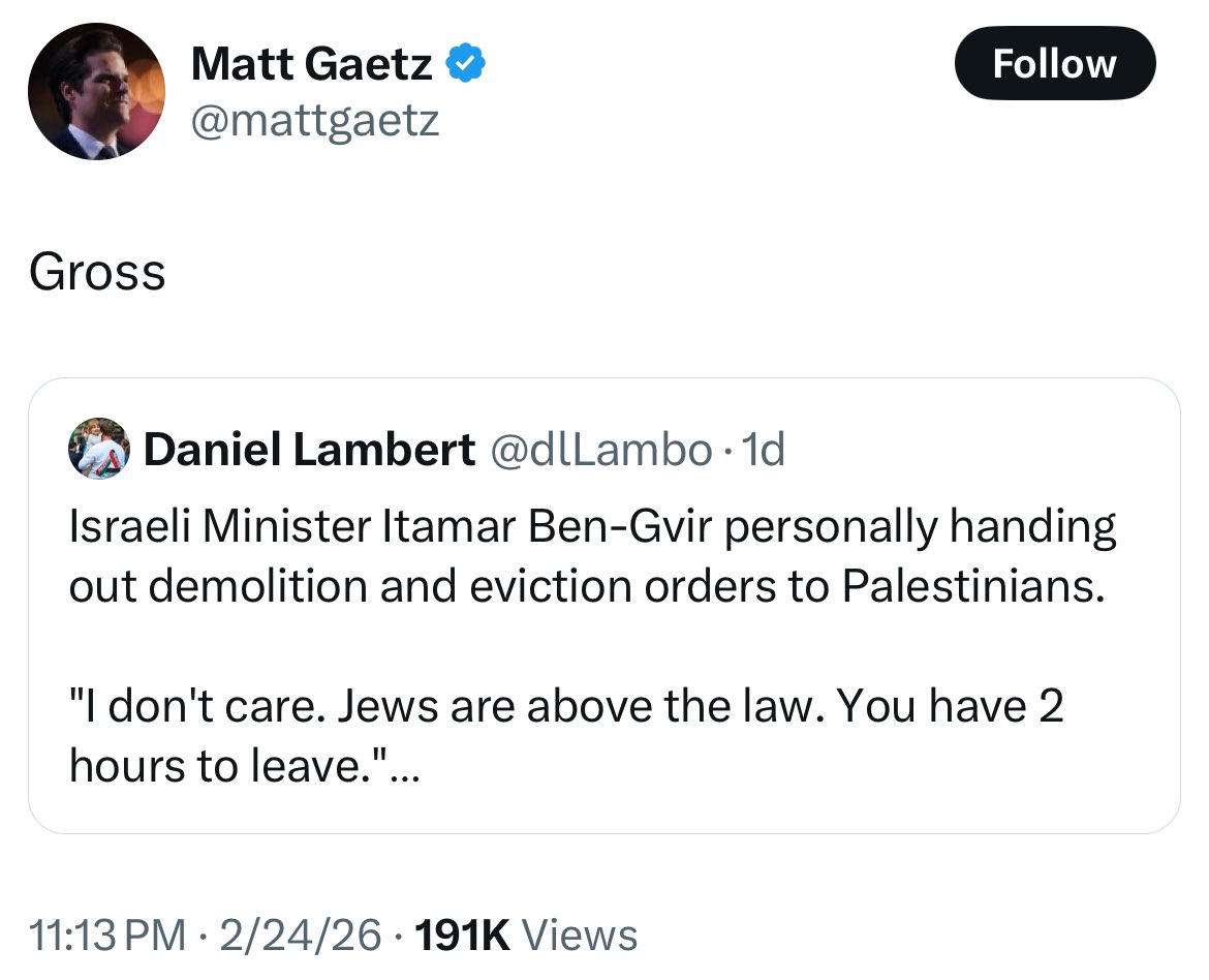 The creep who almost was Attorney General of the USA reposting Kneecap's manager 

All because of a false story, one which so many desperately wanted to believe 

And we all know why