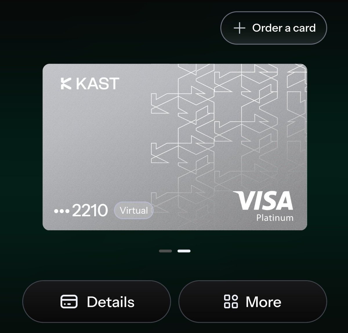 Degen__fun's tweet photo. الدفع الإلكتروني صار أسهل وأسرع مع فيزا Kast! 💳✨
​تسوق من أي مكان بالعالم 🌍، جدد اشتراكاتك الترفيهية 📺، واستمتع بألعابك 🎮 بدون أي قيود. أمان، سرعة، وراحة بال مفيش بعد كده! 🚀
https://t.co/hka446yyNA
إيش هو التطبيق اللي مستحيل تستغني عنه وبتجدده بانتظام؟ 👀👇
​ #Kast https://t.co/IN1lsrixmz
