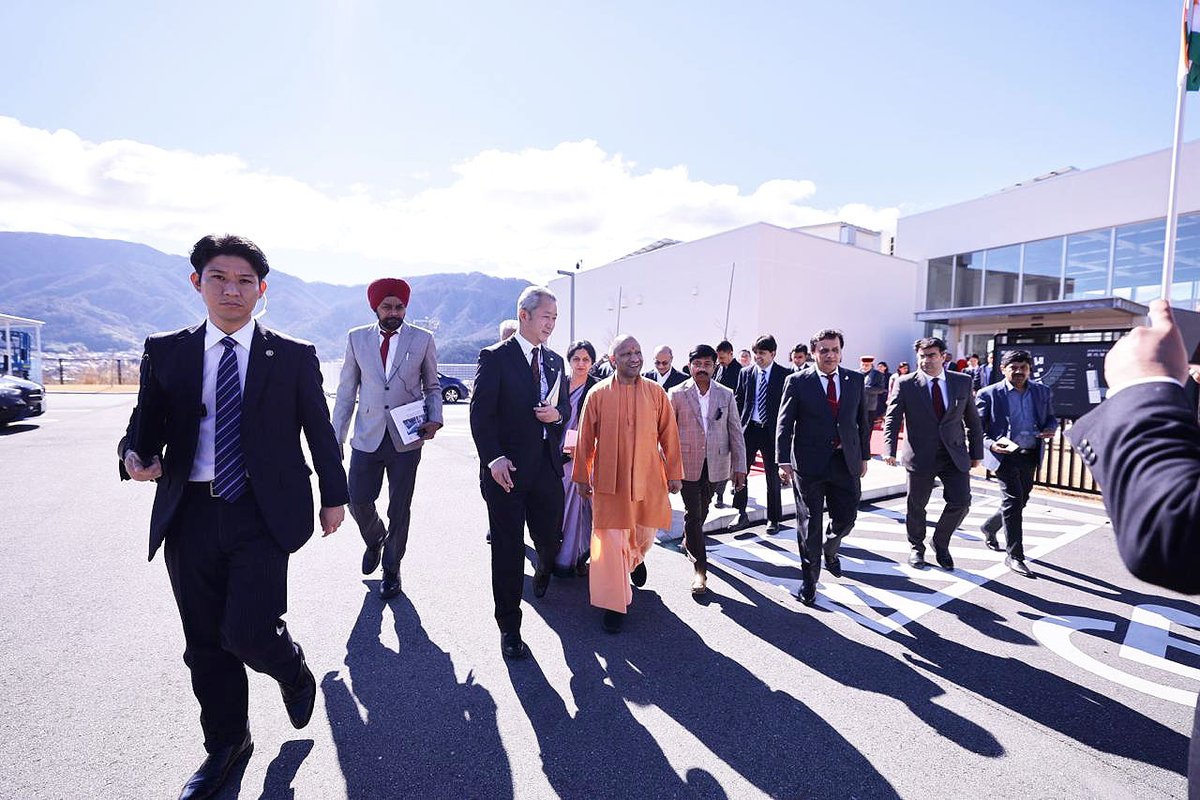 myogiadityanath's tweet photo. Visited the Yamanashi Hydrogen Facility in Yamanashi Prefecture, Japan, and witnessed the advanced Power-to-Gas system in operation.

Appreciated the pioneering work being undertaken in green hydrogen and clean energy technologies. Yamanashi’s innovative approach offers valuable insights for accelerating sustainable energy transition and clean mobility solutions.

Uttar Pradesh is firmly committed to advancing green hydrogen, sustainable energy solutions and a future driven by innovation, self-reliance and environmental responsibility.