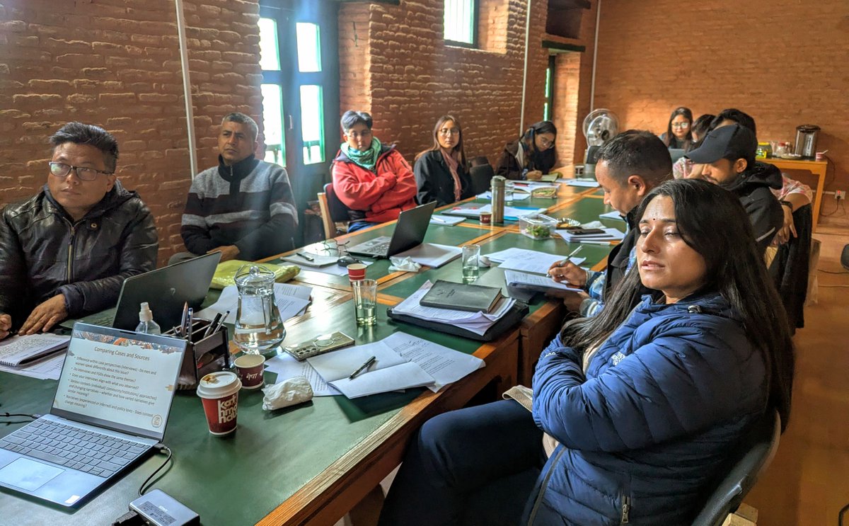 shodh_nepal's tweet photo. Pictures from Day 3 of the 'Working with Data: Qualitative Data Analysis' Workshop at Sama Centre, Gyaneshwor https://t.co/wwykMMUpdT