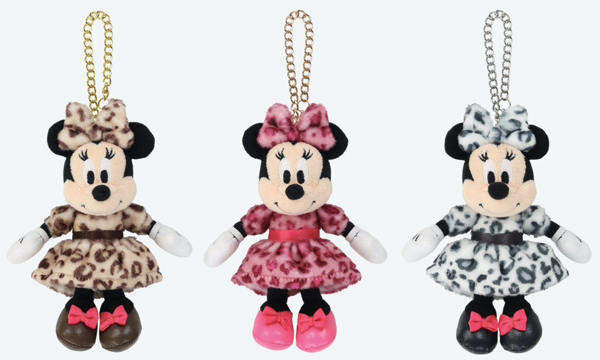 レオパード柄のぬいぐるみチャームがパーク内限定で再販されました