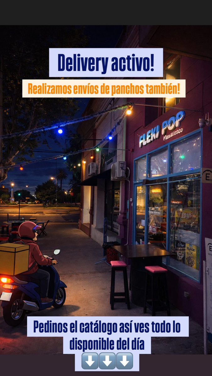Ferr__estevez's tweet photo. Nos ayudan con un Rt? 🙏🏼🙏🏼❤️‍🩹
Delivery de kiosco de 23 a 2am https://t.co/Hz3ysqhmuv