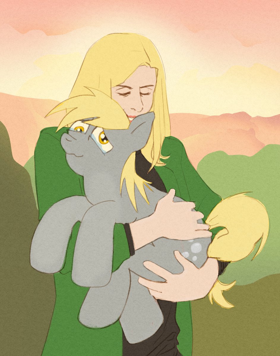 myriam bregman diciendole a derpy que va a demandar a su patrón hasta la quiebra por despedirla debido a su discapacidad