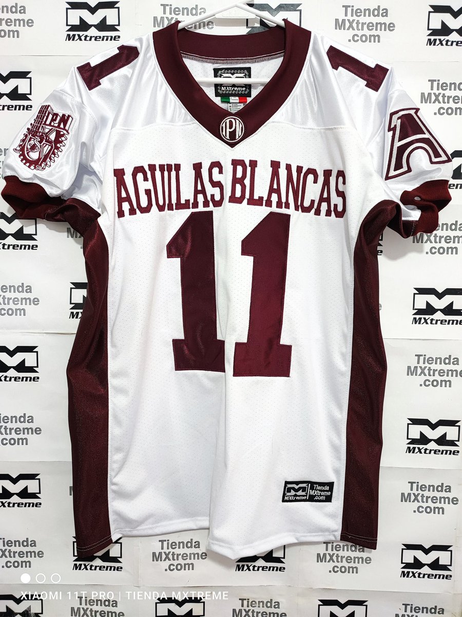 Pedido listo | Jersey Águilas Blancas IPN
Adquiere el tuyo en tiendamxtreme.com
