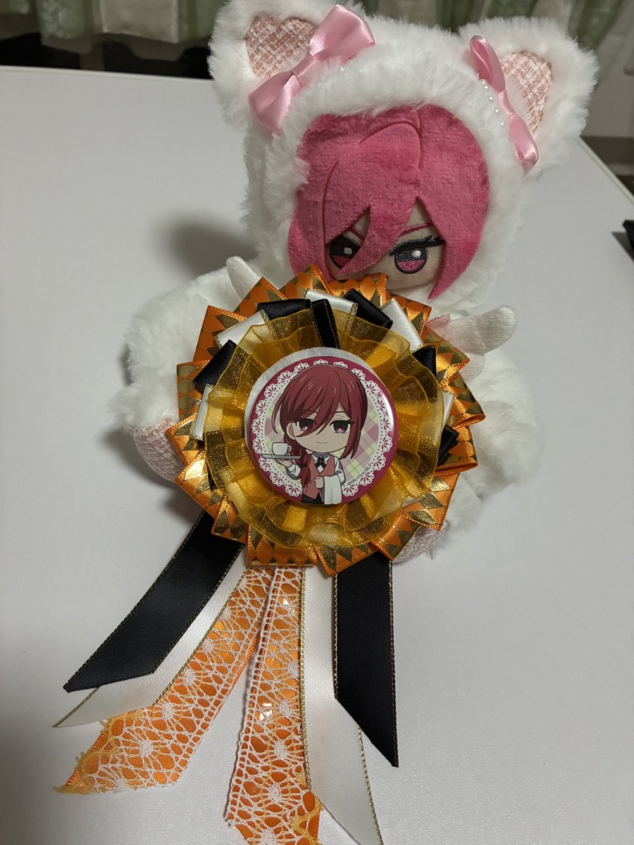 くにみつ。さん(<a href="/kngm_mti2/">くにみつ。</a>)とこにお婿に行く予定の子だよ✨️ とりあえず途中経過～(缶バは代理)