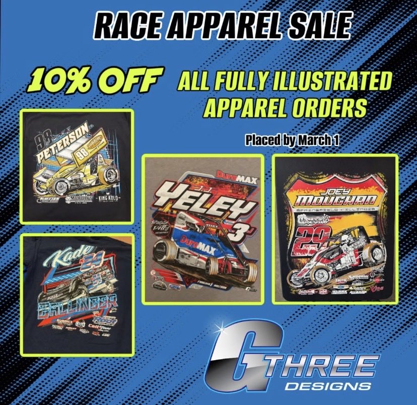 G Three Designs & Racewear tweet media