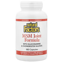 DealsQuickly's tweet image. Natural Factors, MSM Joint Formula with Glucosamine &amp;amp; Chondroitin Sulfate, 180 Capsules for $25.87

sovrn.co/1kzv2hf

#Joint