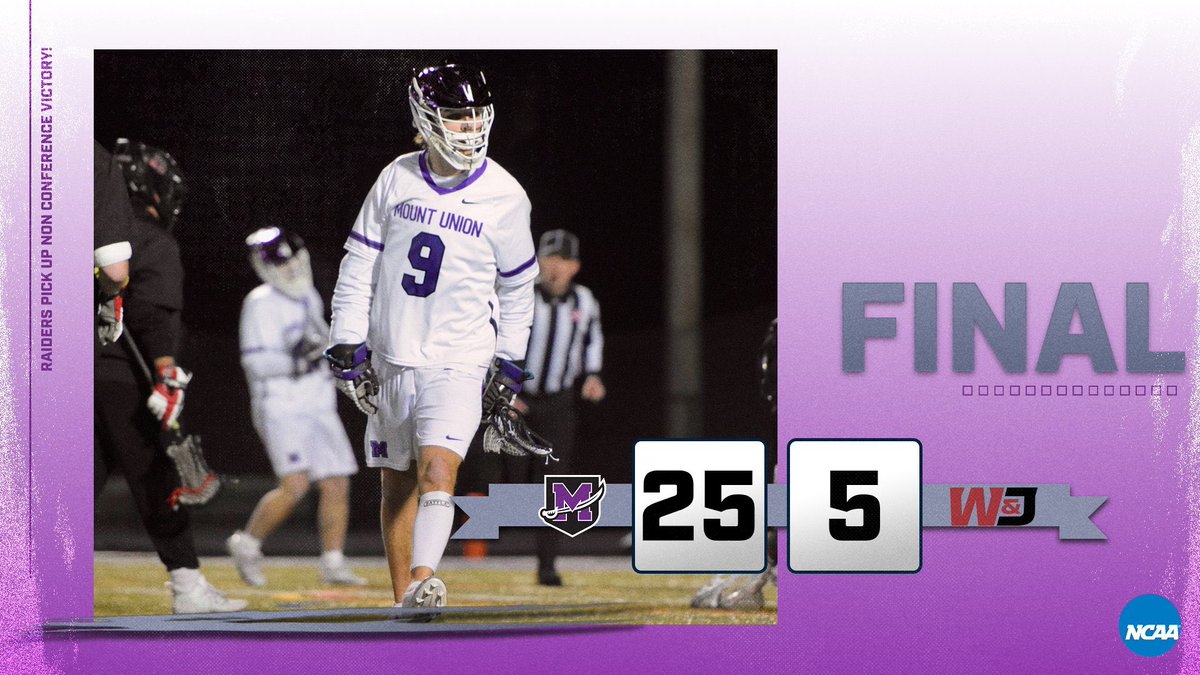 Mount Union Purple Raiders tweet media