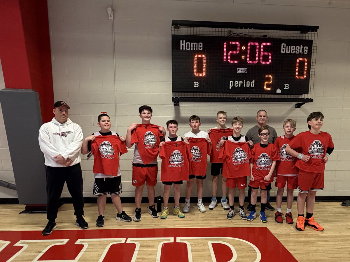 Peters Township Basketball Association tweet media