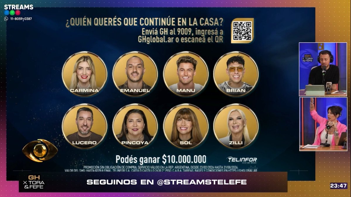 YA GILES CULIAOS TENEMOS QUE SALVAR A LA PINCOYA NO SE COMO LO VAMOS A HACER PERO HAY QUE SALVARLA (es placa positiva por 24 horas así que no voten a nadie más) #GranHermano