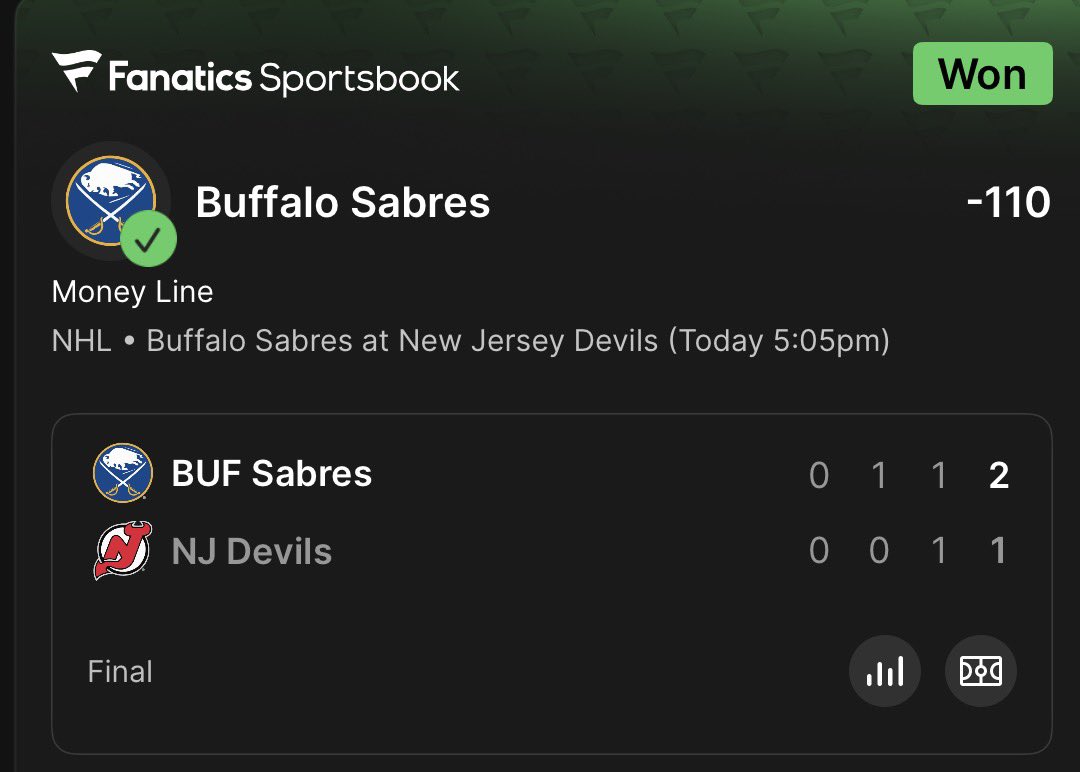 CASH SABRES MONEYLINE FOR THE GANGGGG ✅✅✅✅💰

It’s only one way you can get my plays <a href="/PlaymakerDirect/">Playmakers Directive</a> I signed a death row contract 

📊 Join <a href="/PlaymakerDirect/">Playmakers Directive</a> ⬇️
🔥 30% OFF 1st month w/code👇
🖥️ Use promo code: HEIST
🔗 beacons.ai/stripchaser