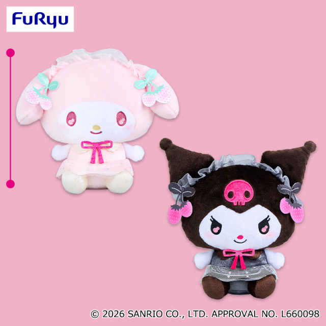 2026年03月2週登場 マイメロディ・クロミ しろいちごくろいちごBIG