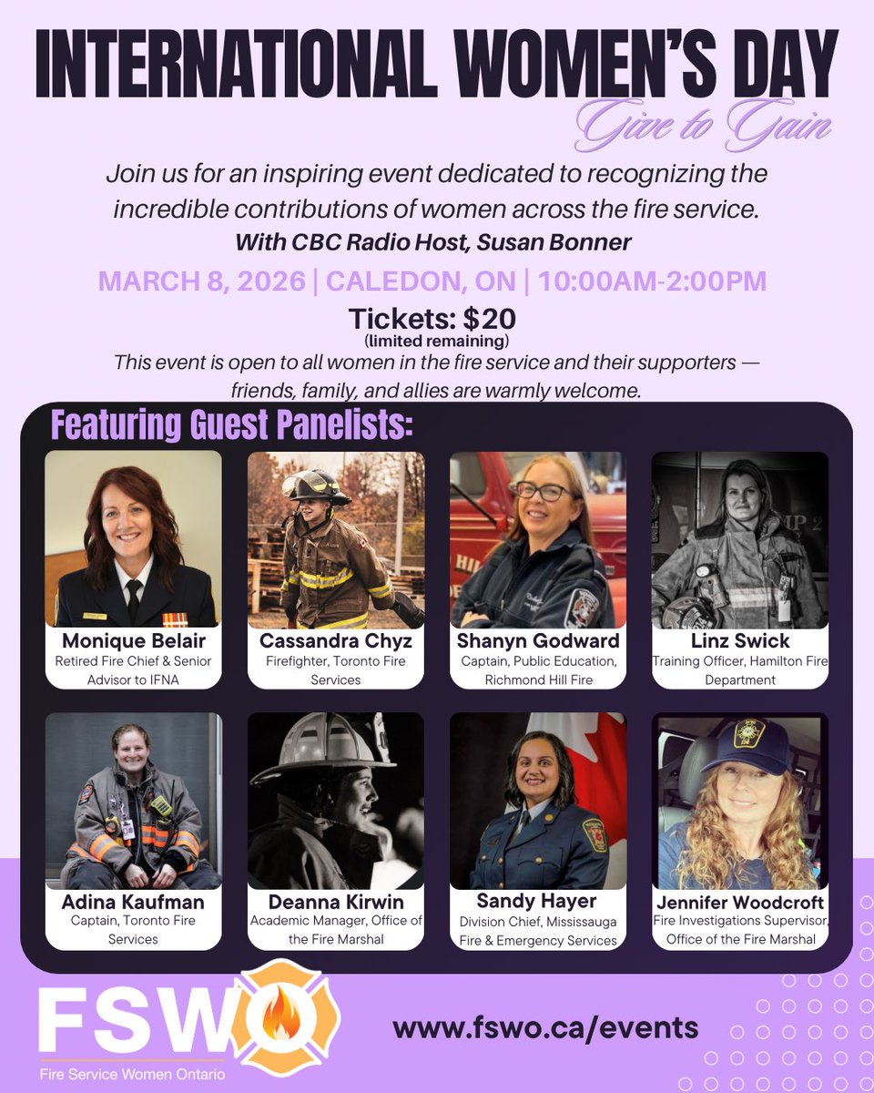 Fire Service Women tweet media