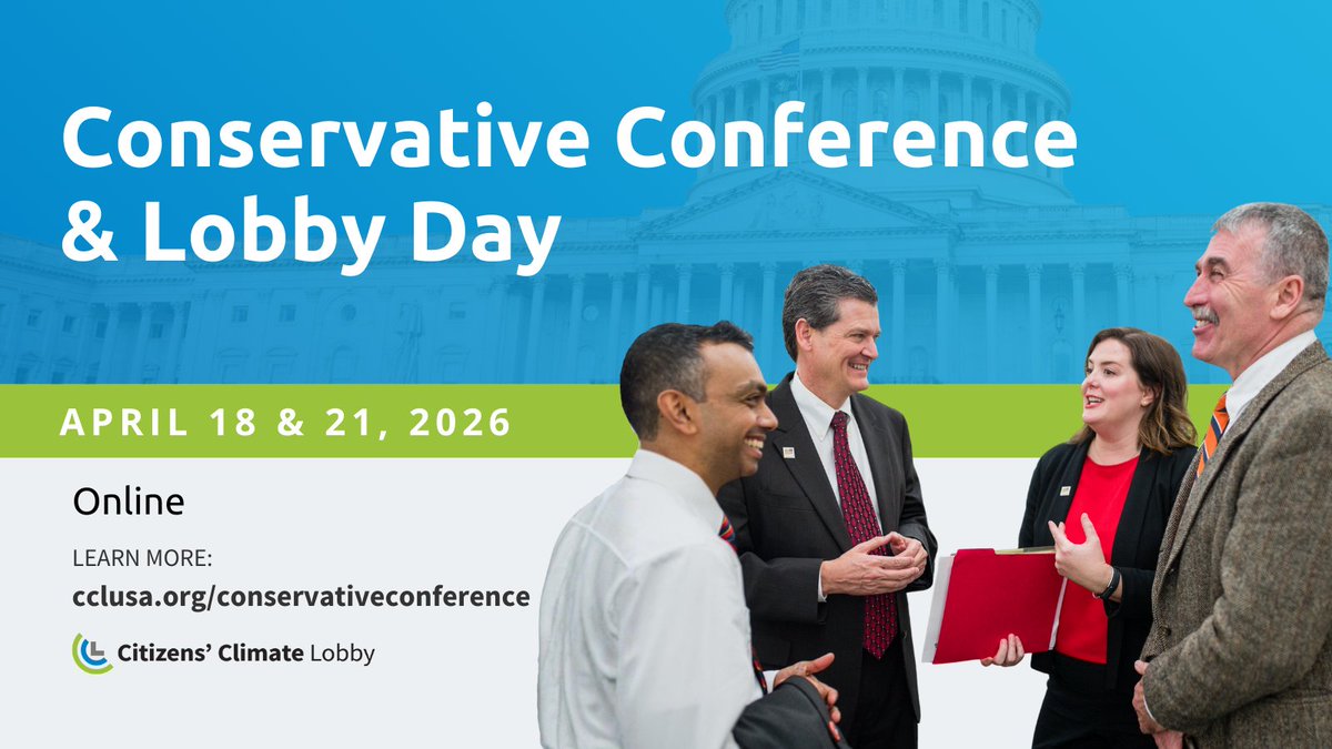 Citizens' Climate Lobby tweet media