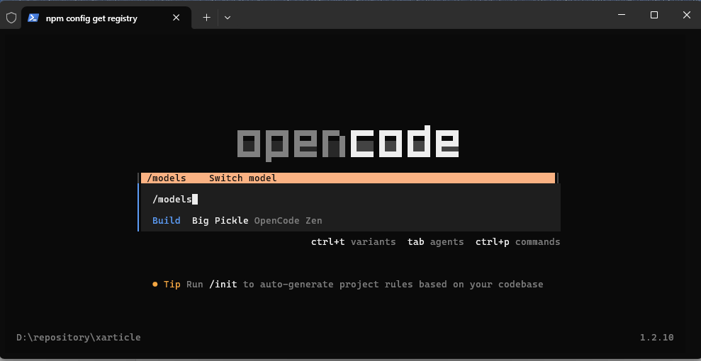 OpenCode x MiniMax M2.5 无限制免费，3分钟搞定🎉 1、安装OpenCode: npm install -g ...