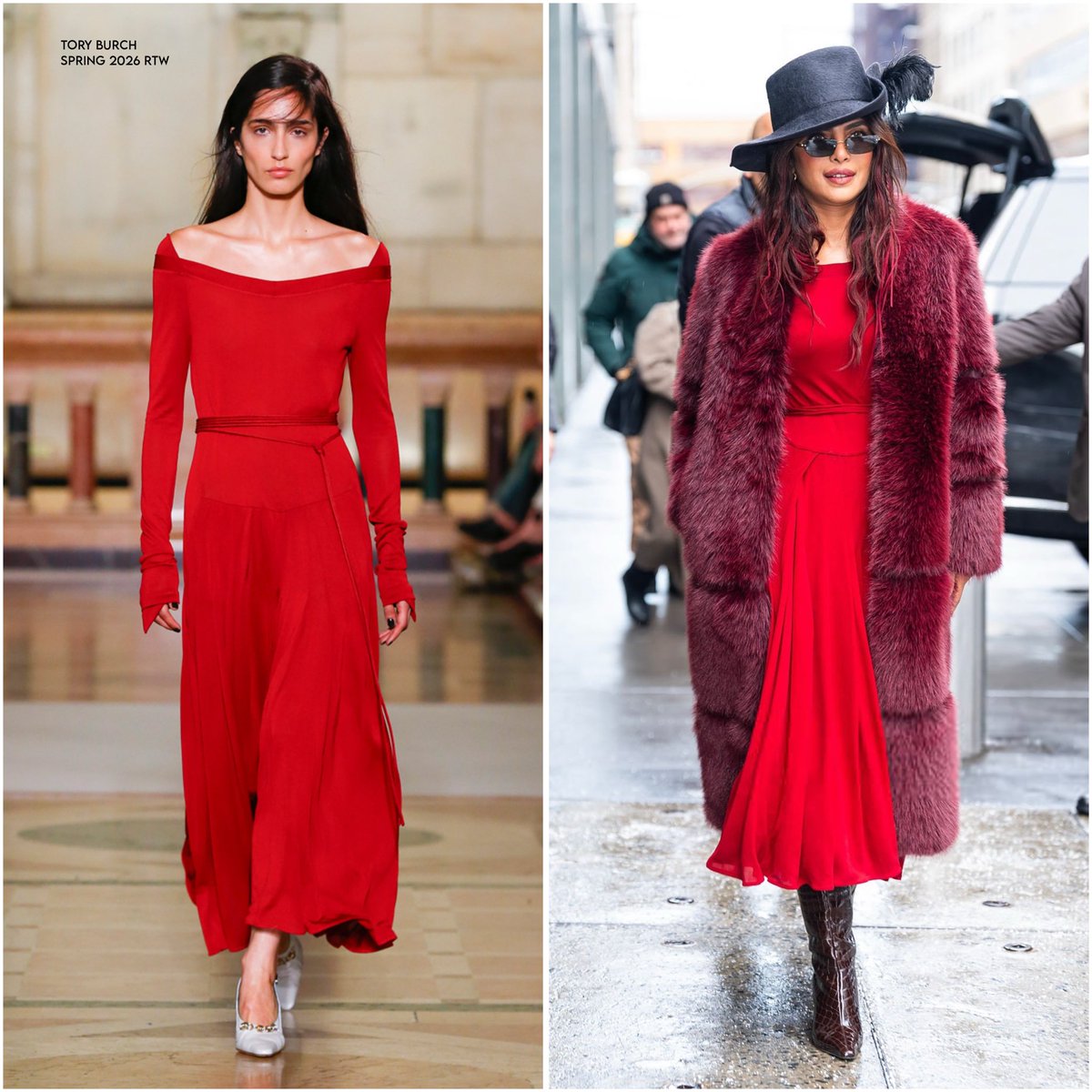 PrithamSadashiv's tweet image. ❣️@PriyankaChopra visits #TheView wearing @ToryBurch Spring/Summer 2026 - Styled by Wayman + Micah.

#PriyankaChopra #ToryBurch #TheBluff