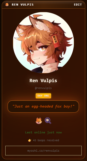 Ren Vulpis 🦊🍳 | Fox Boy tweet media
