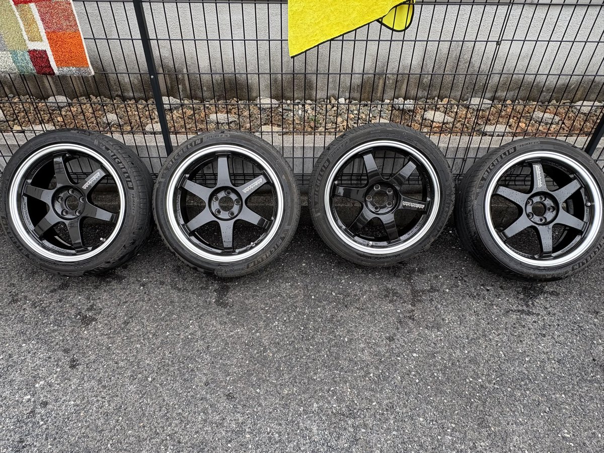 TE37 TTA Volk RAYS Racing VOLK - Wheels MODEL PROGRESSIVE RACING 