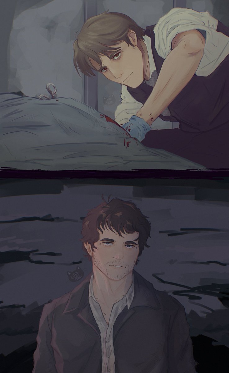 Ambulance scene had a hold of me fr…

#hannibal #WillGraham #fanart #Hannigram