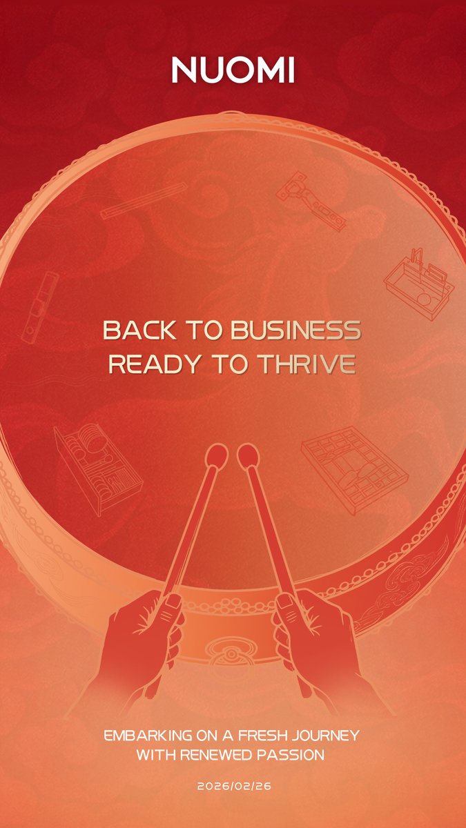 nuomihome's tweet image. ✨We are officially BACK! 

🚀 NUOMI is reopening its doors today, and we couldn’t be more excited to start this new chapter.

🌐nuomihome.com
📧admin@nuomihome.com

#NUOMI #Reopening #2026Goals #HomeAesthetics #MinimalistLiving #ClosetGoals #interiordesign #StartStrong