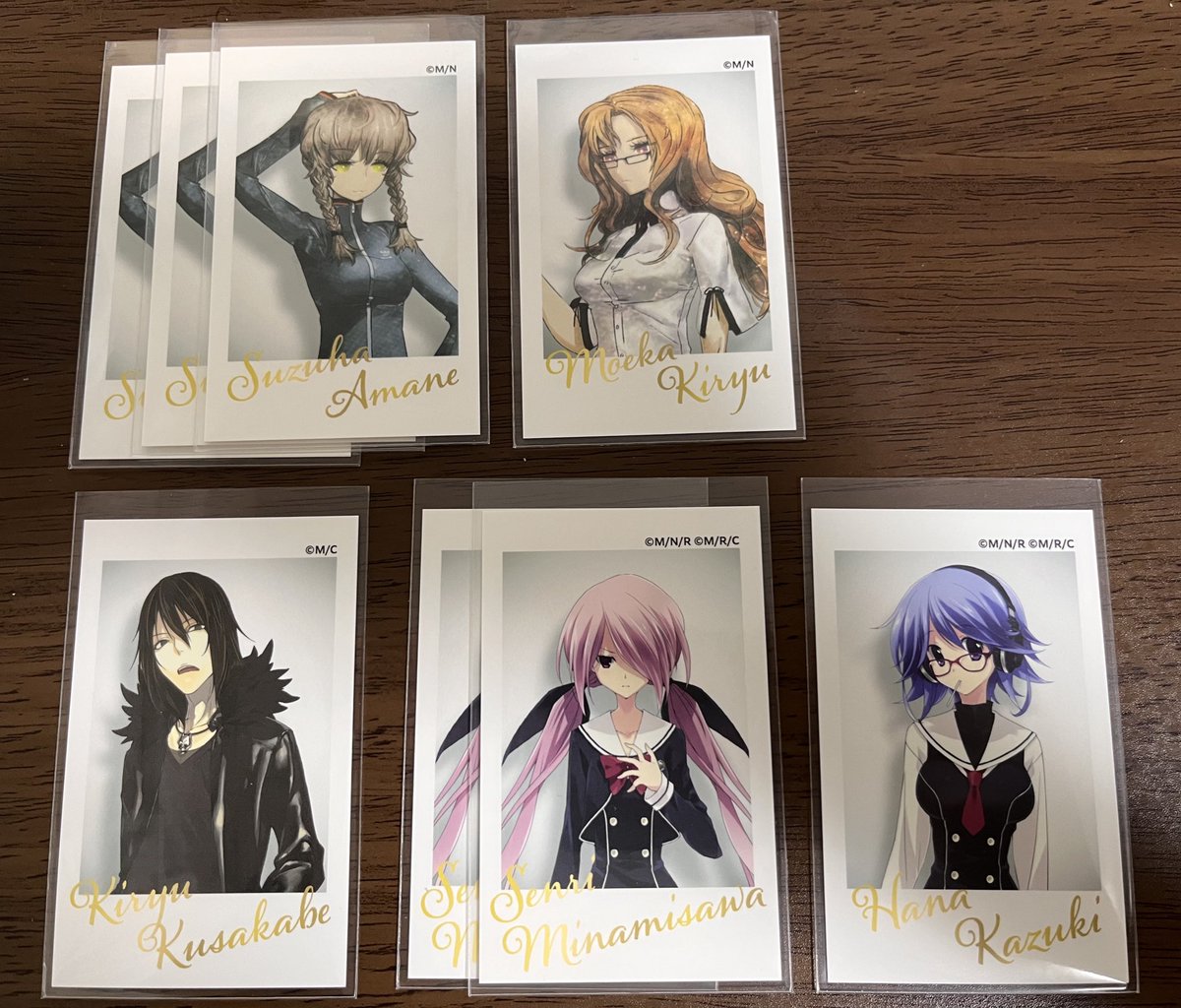 交換］科学ADV 科学アドベンチャー 科学ASP 特典 チェキ風カード 譲
