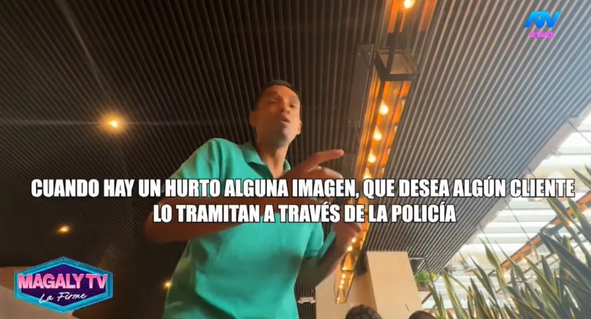 Un equipo de “Magaly TV: la firme” fue con Gino Marzano a Tanta a pedir los videos de Adrián Villar. Se los negaron. Hay 8 cámaras en el local que pueden mostrar si hubo o no alcohol en su mesa… 📺