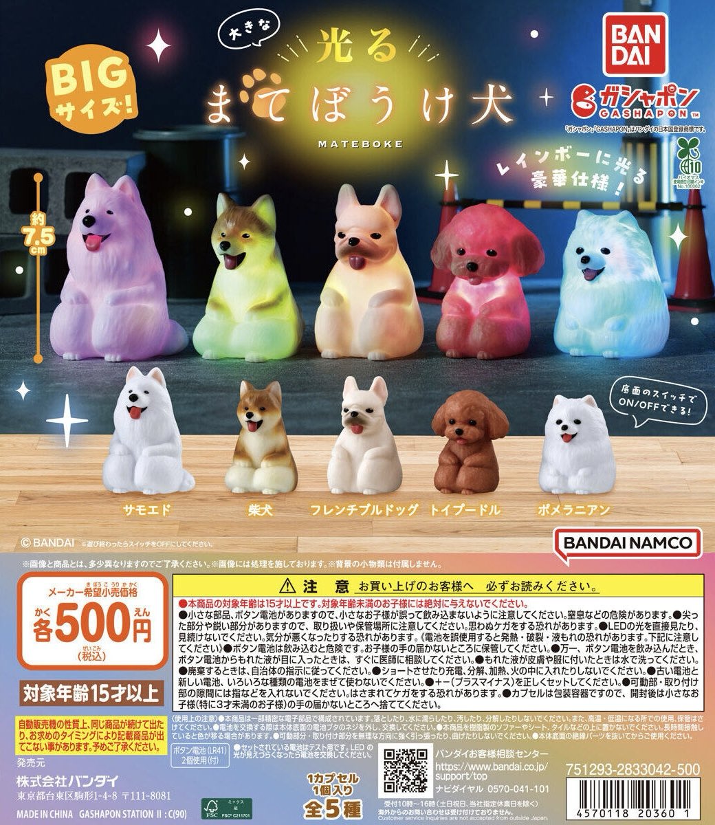 🍊2/25 新商品🍊】 📌大きな光るまてぼうけ犬 📌HGドラゴンボール04