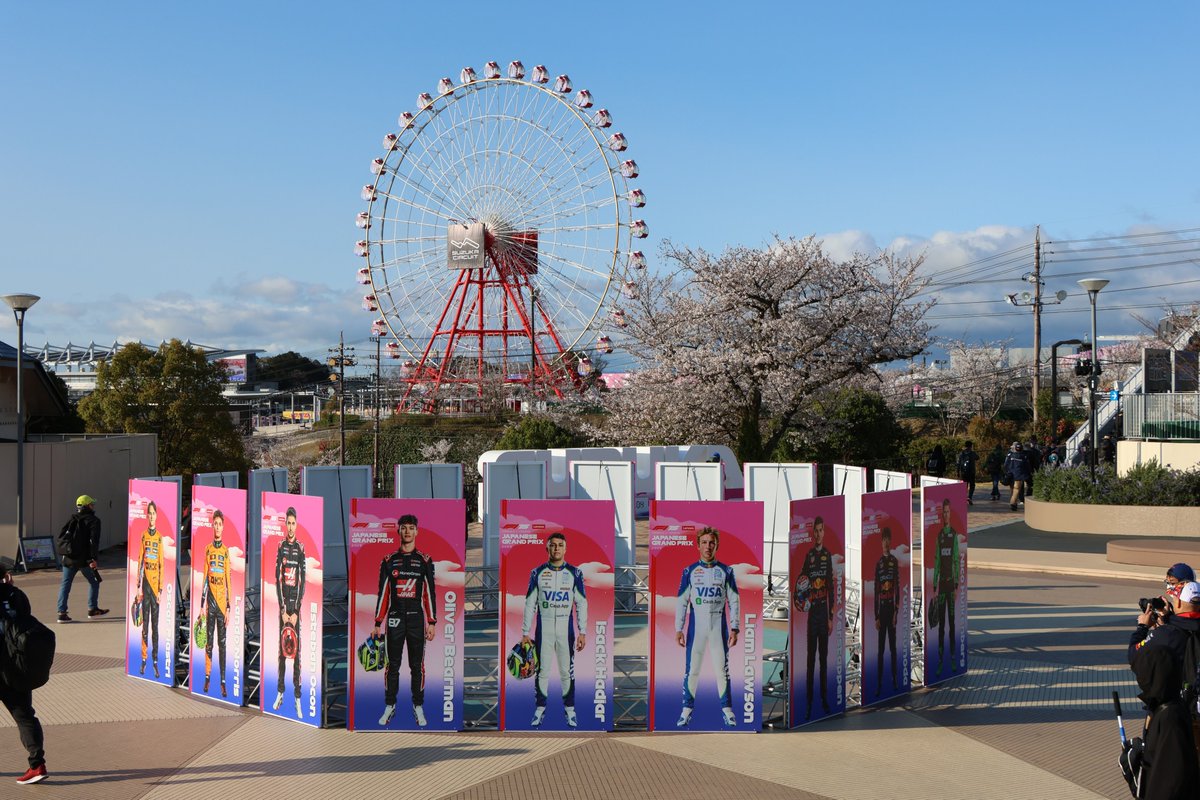 suzuka_event's tweet photo. 2026 FIA F1世界選手権シリーズ Aramco 日本グランプリレース
・GP SQUARE FANZONE
・WEST FANZONE
・FERRIS WHEEL FANZONE
の情報を公開しました。

詳細はこちら
https://t.co/pxaomJJBsk

#F1JP #JapaneseGP #F1の準備 https://t.co/VY2C7iaxPG
