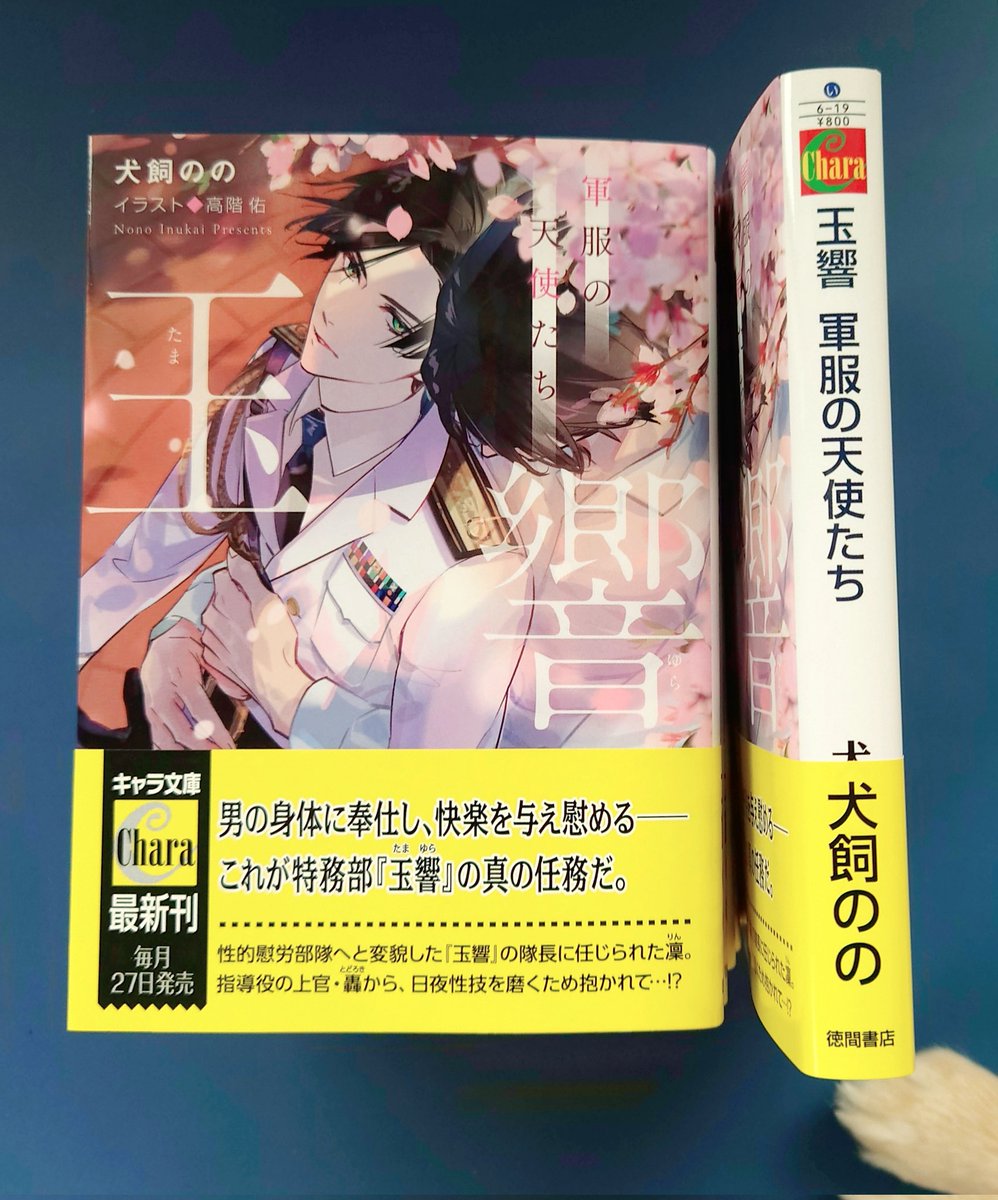 【玉響 軍服の天使たち】いよいよ明日発売です！！ 性的慰労部隊へと変貌した「玉響」の隊長に任じられた凛。指導役の上官・轟から、日夜性技を磨くため抱かれて…！？ ……という感じの軍服物です。物凄く私らしい一冊になりました。何卒よろしくお願いいたします！！
chara-info.net/product/chara-…