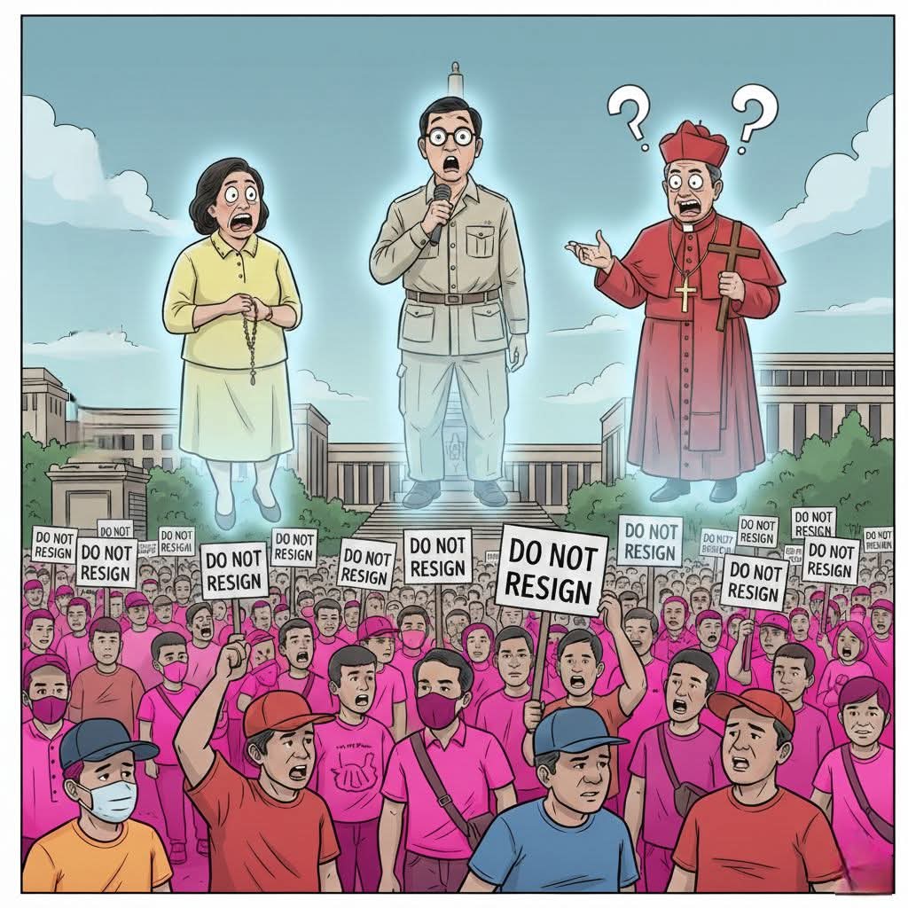 May the ghosts of EDSA haunt the kain-suka 🤮  #EDSAPeoplePower