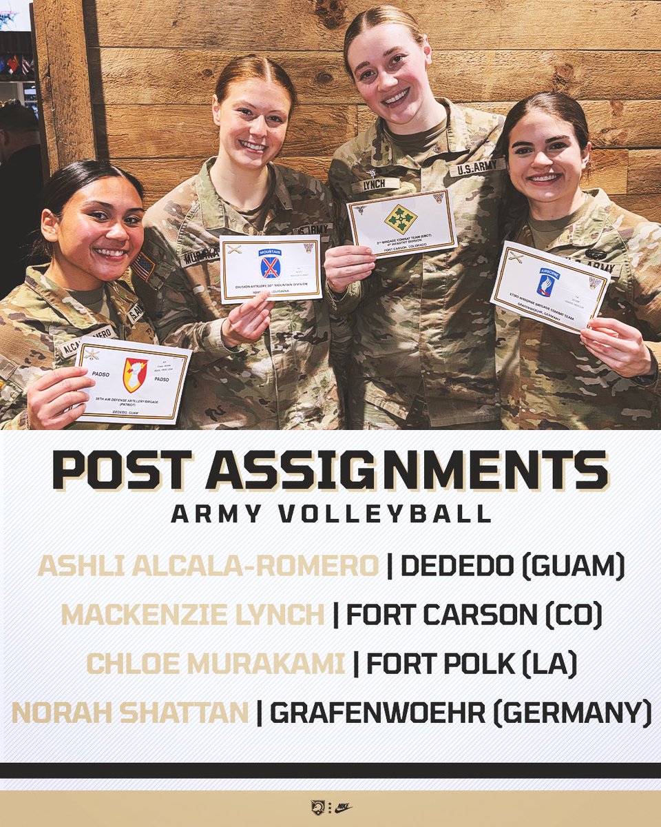 Army Volleyball tweet media